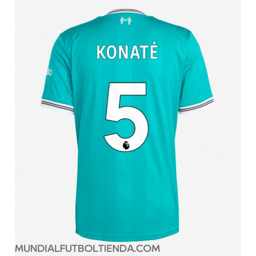 Camiseta Liverpool Ibrahima Konate #5 Tercera Equipación Replica 2025-26 mangas cortas
